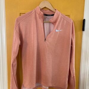 Pink Nike Women’s Quarter Zip - Small